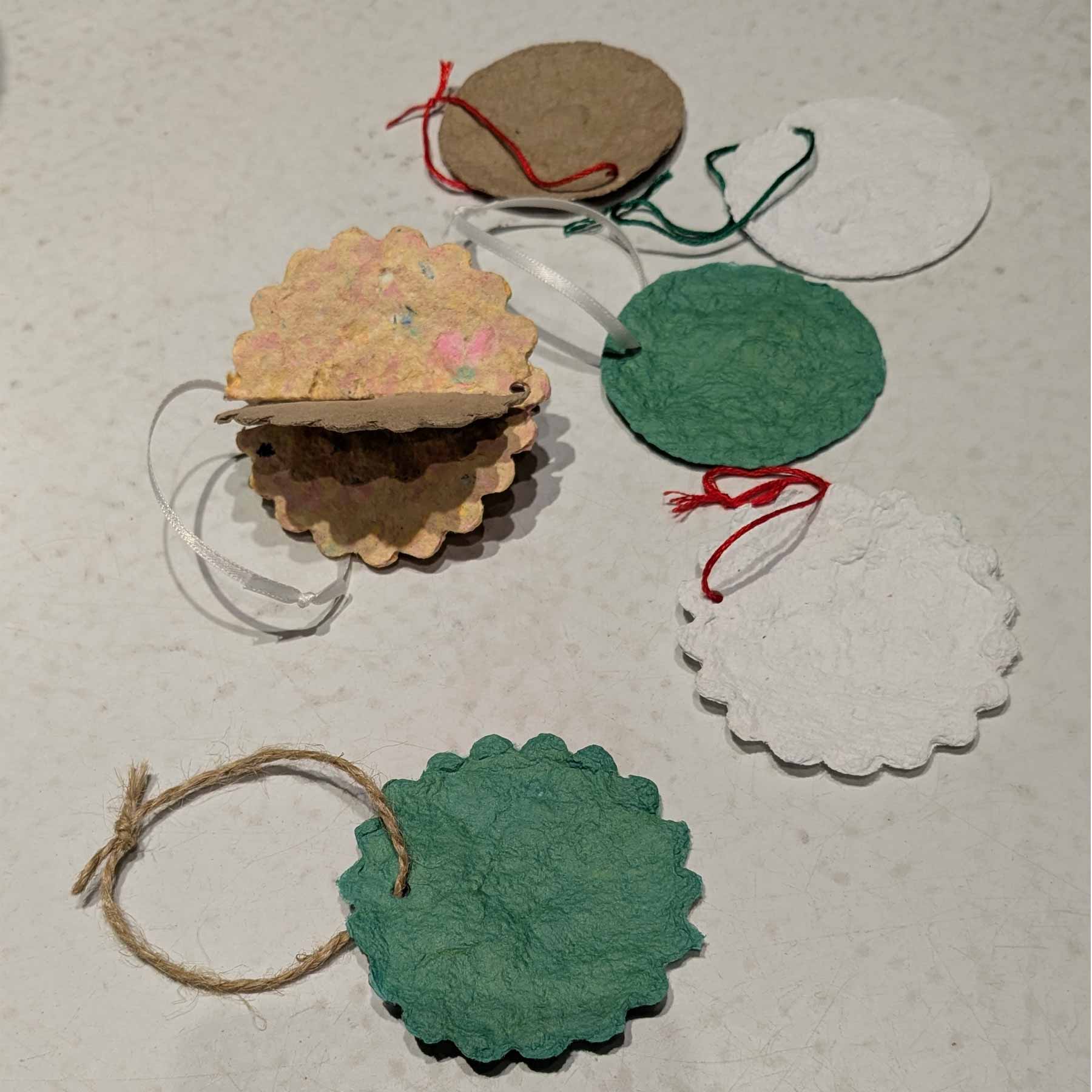 Joan Beinetti's paper tags